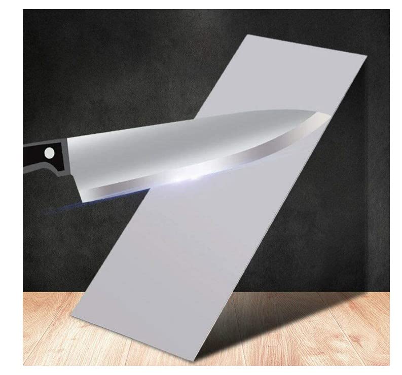 [Australia - AusPower] - Rectangle Diamond, Thin Grinding Polishing Diamond Square Knife Tool Sharpening Stone Whetstone 80-3000 Grit for Outdoor Kitchen Grinding Tool (80 Mesh) 80 mesh 