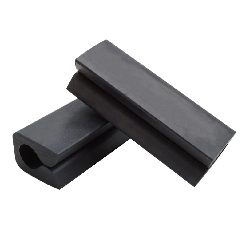 Transom Saver Wedge Support Universal for 2/3 Ram Outboard Trim Tilt Motor with 2pcs Shock Absorbing Centering Clips, Lightweight