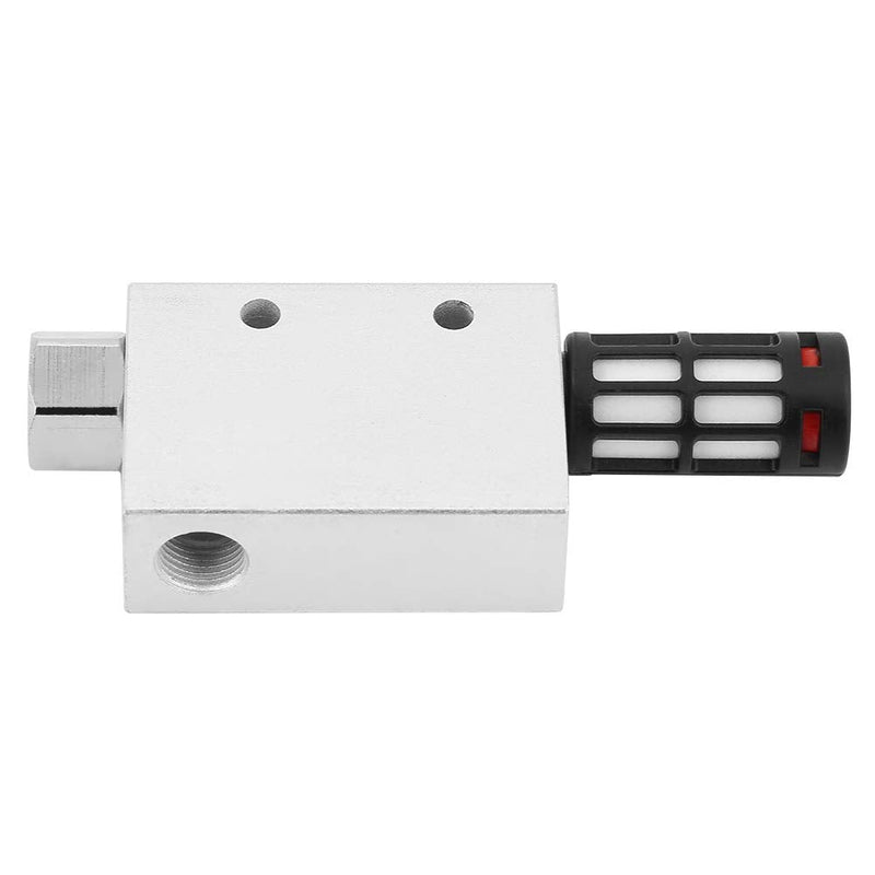 CV-10HS Silencer Vacuum Generator Vacuum Ejector Aluminum Alloy Pneumatic Outlet Valve, 1mm Nozzle Diameter, Large Ventilation
