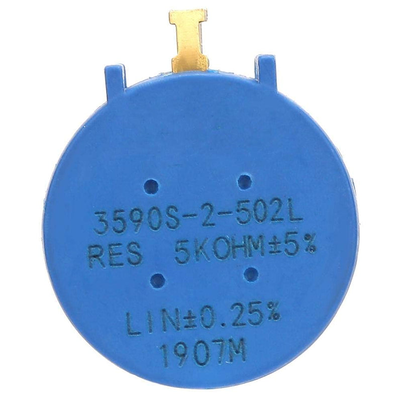 [Australia - AusPower] - Multiturn potentiometer 3590S-2-502L 5K ohm adjustable winding resistance Precision multiturn potentiometer 