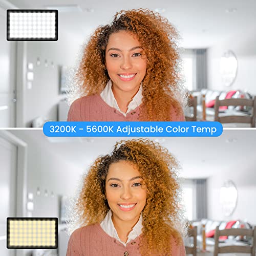 Lume Cube Video Conference Lighting Kit | Live Streaming, Video Conferencing, Remote Working | Lighting Accessory for Laptop, Adjustable Brightness and Color Temperature, Computer Mount Included Pack of 1 Light with Laptop Clip
