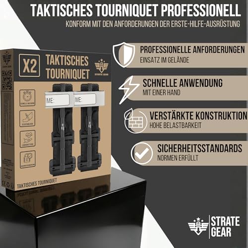 2x Tourniquet Tactical Military Military Survival Kit CAT Combat Application First Aid Emergency Equipment Emergency TQ Outdoor Set Rescue