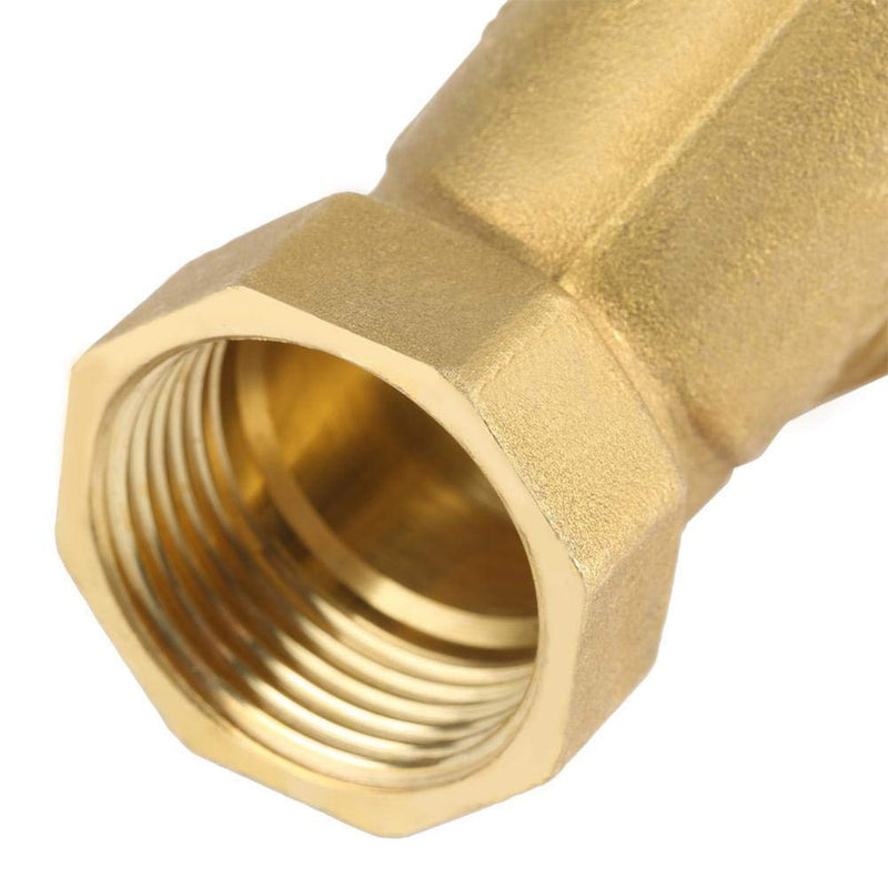 1 inch BSPP Y Shaped Brass Strainer Filter Valve Internal Thread Connection for Water Oil Separation