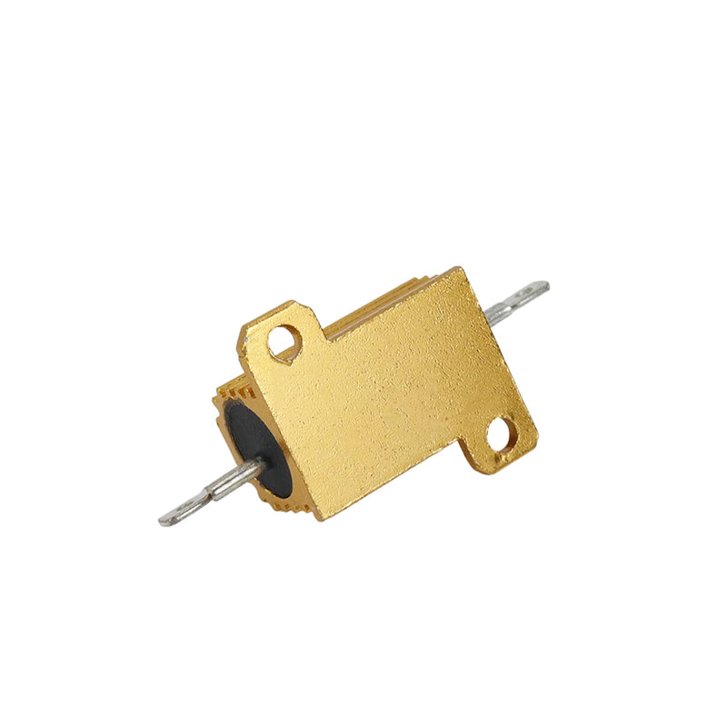 [Australia - AusPower] - 25 Watt 3.9 Ohm Resistor Aluminum Case Wirewound Chassis Mounted 5Pcs 25W 3.9 Ohm 
