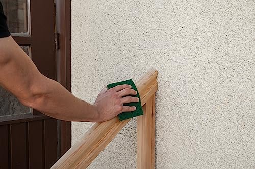 wolfcraft 5898000 150 x 230mm Coarse Burnishing Pads