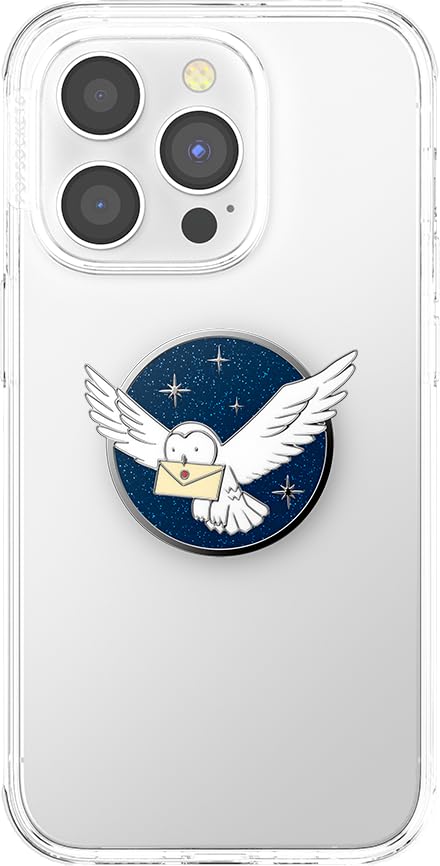 [Australia - AusPower] - POPSOCKETS Phone Grip with Expanding Kickstand, Harry Potter - Enamel Hedwig Adhesive 