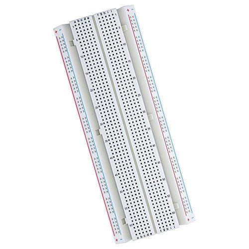ELEGOO 3 Breadboard 830 Pin Solderless Prototype PCB Breadboard Kit | Breadboards compatible with Arduino, Proto-Shield & connecting bridges, ideal for makers & DIY projects