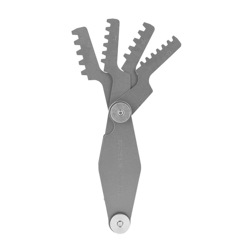 [Australia - AusPower] - Thread Pitch Gauge, T Thread Pitch Gauge, T Shaped Trapezoidal Thread Screw Thread Pitch Cutting Measuring Tool(#2) 
