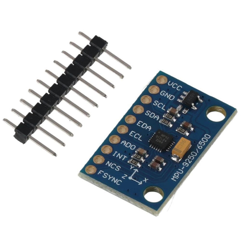 [Australia - AusPower] - Gyro+Accelerator Sensor Module 3~5V Blue 9 DOF 9-Axis Attitude Durable Plastic MPU9250 GY-9250 DIY 