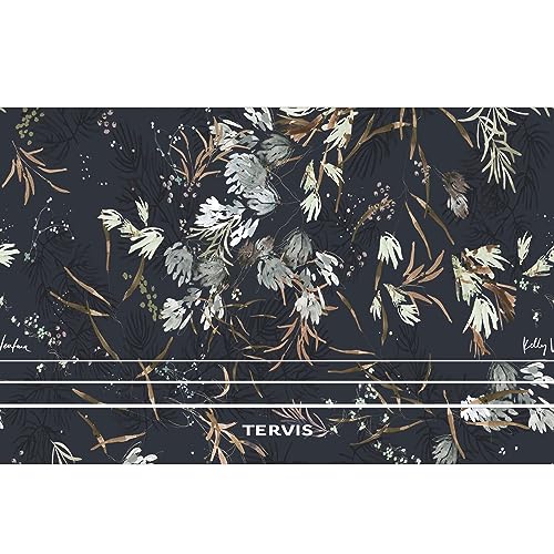 Tervis Traveler Kelly Ventura Meadow Triple Walled Insulated Tumbler Travel Cup Keeps Drinks Cold & Hot, 30oz, Stainless Steel