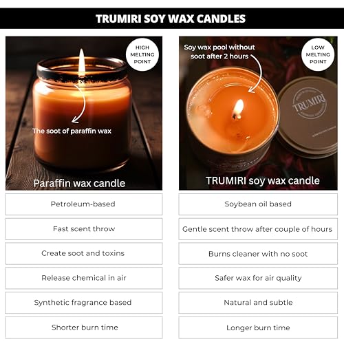 Sage Candle for Cleansing House Negative Energy Smudge Kit - 5oz Soy Wax Natural Clean Organic Non Toxic - Aromatherapy Spiritual Meditation Gifts - Long Lasting Highly Scented Candel with Crystals Cleansing Sage