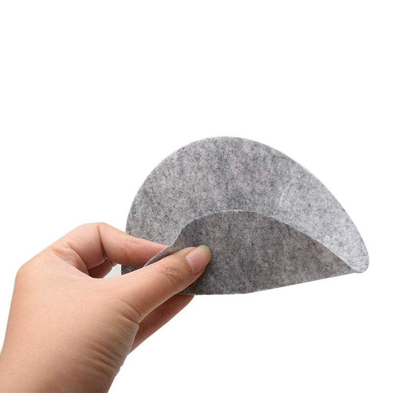 [Australia - AusPower] - 48 Pieces Felt Plate Separator Discs Soft Felt Plate Separators for Chest Protector Kitchen Tableware Storage and Organization 