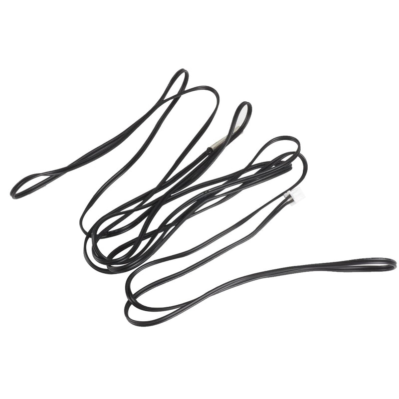 [Australia - AusPower] - 5 Pcs NTC 10K 3950 Temperature Probe, -25 to 125 Degree Celsius Temperature Sensor Probe Stainless Steel Housing Thermistor Temp Sensor - 3 Meters /9.8 Ft Cable Length 