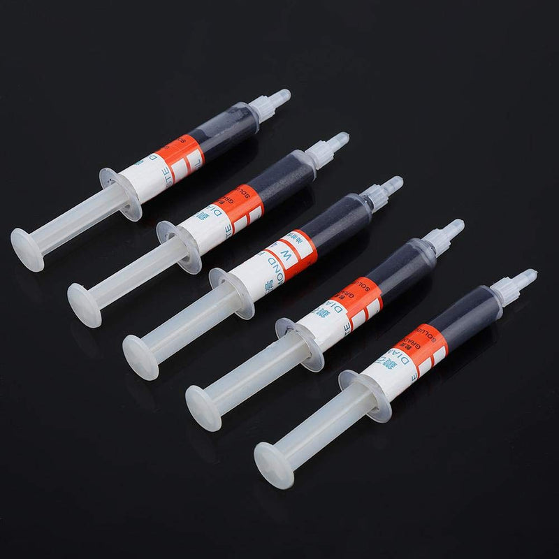 [Australia - AusPower] - 5pcs W40#320 Diamond Abrasive Polishing Paste Lapping Paste Grit Diamond Polishing Paste 