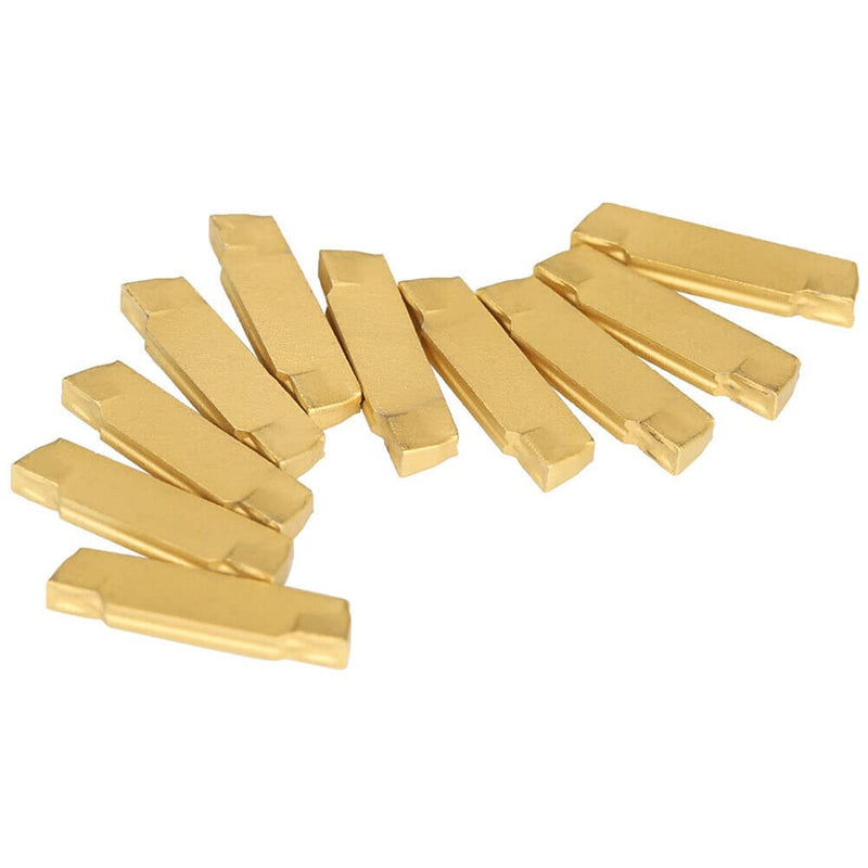 10 x MGMN200-G 2mm Wide Carbide Inserts for MGEHR/MGIVR Groove Tools