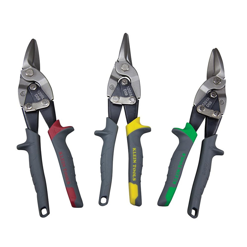 [Australia - AusPower] - Klein Tools 1202S Metal Shears, Aviation Snips, Straight Cut Straight-Cutting 
