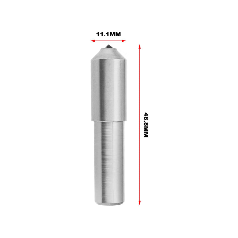 [Australia - AusPower] - OTOTEC 2 x Dressing Pin with Single Point Grinding Wheel 48.8 x 11.1 mm Diamond Scraper Tool for Precise Dressing of Large Diameter Sanding Discs 