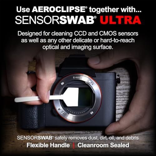 Aeroclipse Optic Cleaning Fluid - Non-Flammable Camera Lens Cleaner and Digital Sensor Cleaning Solution for Coated Lenses, Telescope, Projector and Other Optical Products - Dropper Tip (15ml) - 0.5oz Aeroclipse