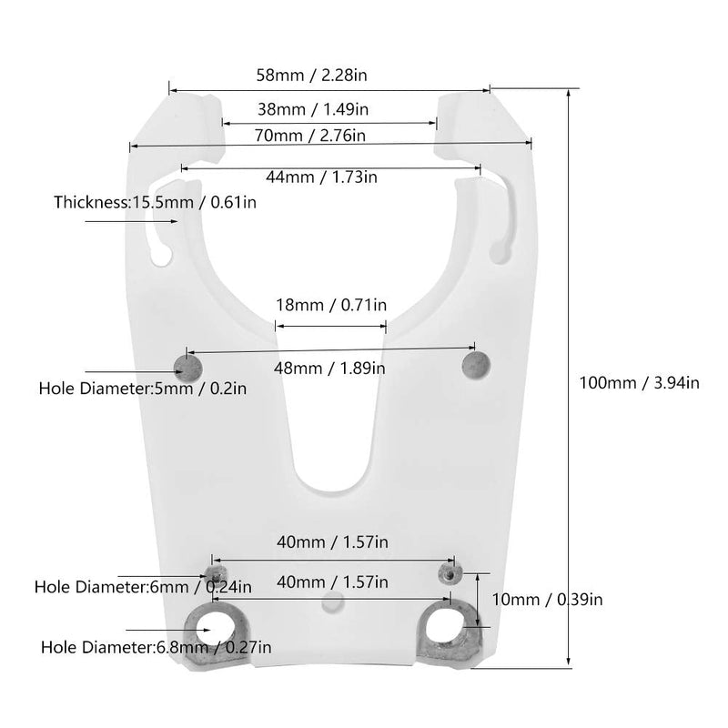 [Australia - AusPower] - ISO30 Tool Holder, Cradle Claw, Woodworking Fork Claw for CNC Machining Center, Woodworking Engraving Machine (1 Piece) 1PCS 