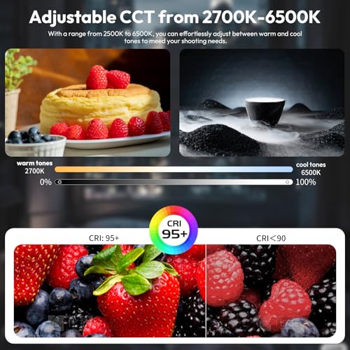 ULANZI UA20 Inflatable Tube Light, 20W Bi-Color Magnetic LED Air Tube Video Light Wand for Photography, 2700K-6500K CRI95+ 1/4" Mount Portable Inflatable Lights Bar for Photo/Vlog/Live Stream/Painting Medium