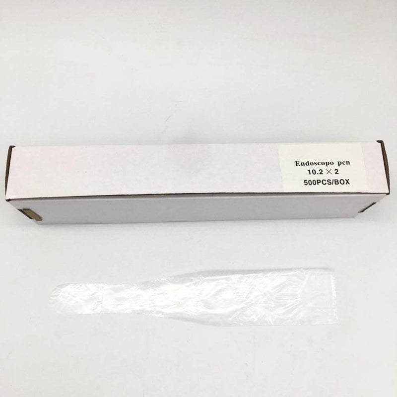 [Australia - AusPower] - Disposable Dental Intraoral Camera Sheaths 500pcs Sheaths Camera Covers Plastic Endoscopes Sleeves Replacement 