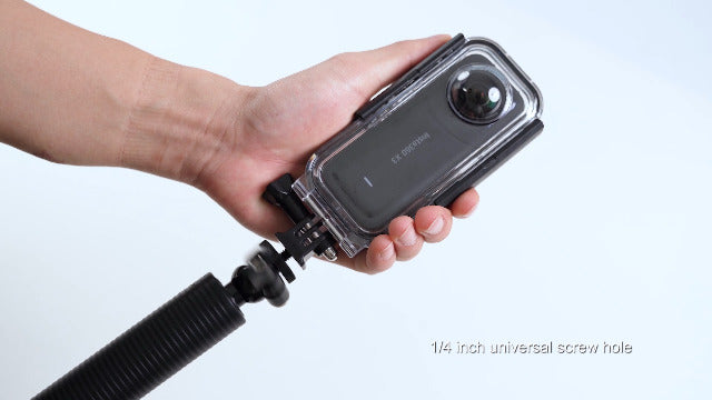 PULUZ 30m/98ft Dive Housing Case for Insta360 x3 Accessories Underwater Housing Cover Protective Case PC Shell, Underwater Photography Cameras for Insta360 x3 Waterproof