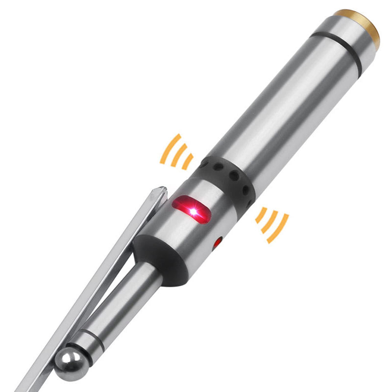 [Australia - AusPower] - Electronic Optical Edge Finder with LED, 20mm Shank, Non Magnetic Stainless Steel Centering Rod, Total Tone for CNC Lathes and Milling Machines 
