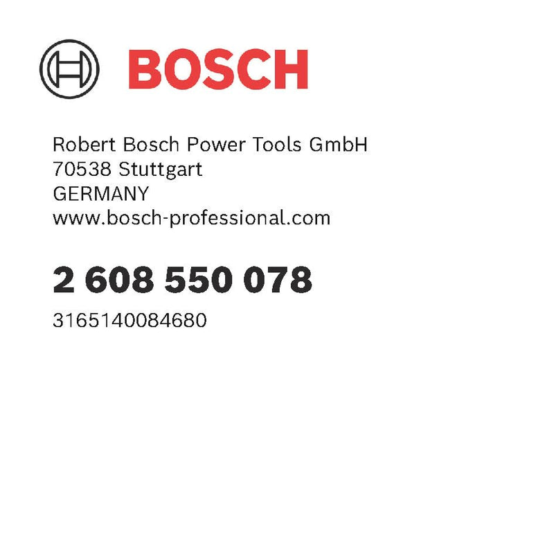 [Australia - AusPower] - Bosch 2608550078 Hex Shank for core Cutters with M16 11 mm, 80 mm, Silver HEX - M16 Adapter 