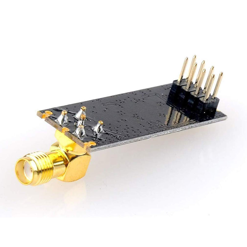 [Australia - AusPower] - Hailege 2pcs NRF24L01 + PA + LNA Wireless Transceiver RF Transceiver Module with SMA Antenna 2.4G 1100m Compatible 