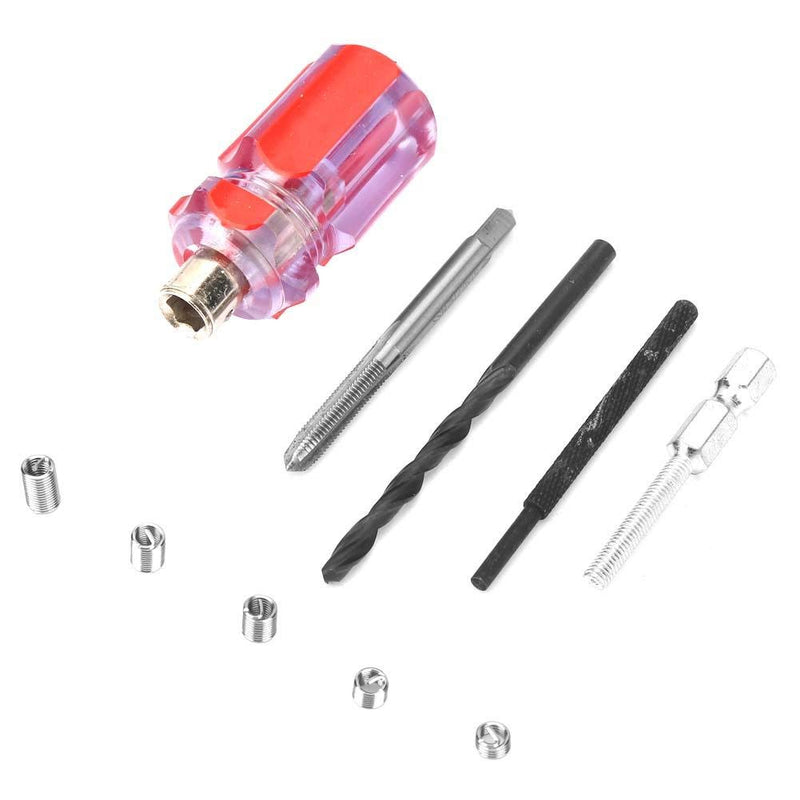[Australia - AusPower] - 105pcs Threaded Inserts Repair Kit Stainless Steel Helicoil Type Wire Insert Installation Set (M4 x 0.7) M4 x 0.7 