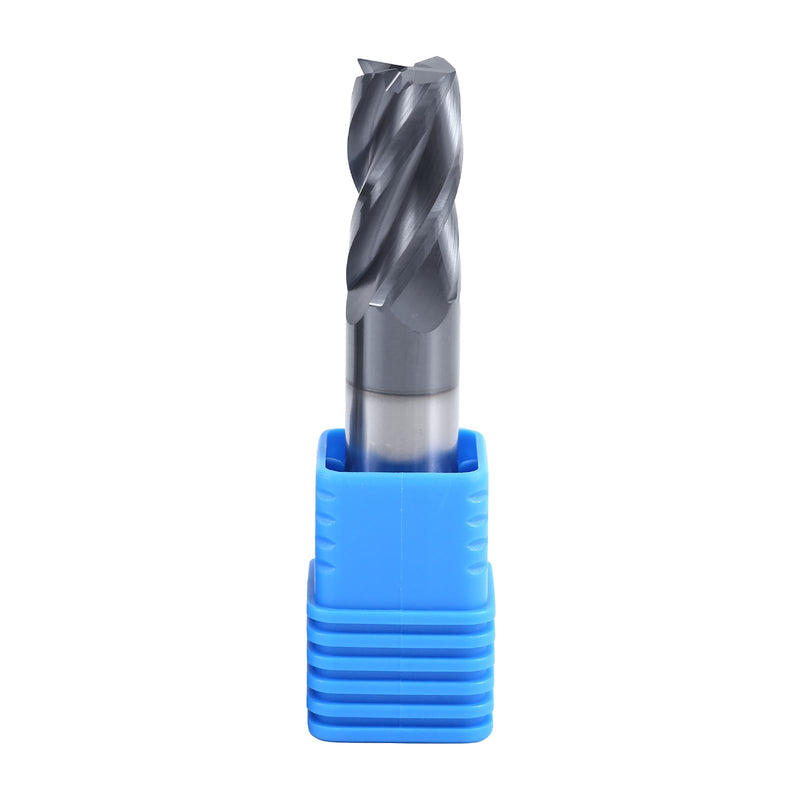 [Australia - AusPower] - ISB Carbide Square End Mill Bits, 4 Flute 5/8'' Micro Grain Carbide Mill Bits for Alloy Steels/Hardened Steels, Perfect Ideal for DIYers and Professionals, 1 Piece 5/8 in 