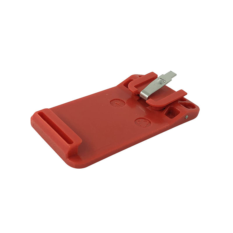 RLN6509 Battery Belt Clip Compatible with Minitor VI 6 Pager - High-Visibility Red Heavy-Duty Replacement Clip, Secure Grip Design for Firefighters, EMS & Public Safety