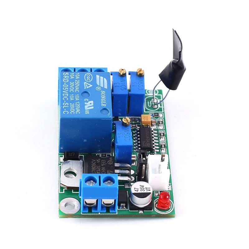 Sound Sensor Relay Switch Module, 12V/24V Microphone Light Sensor Controller Module 3s~60s Adjustable Relay Delay Switch Module