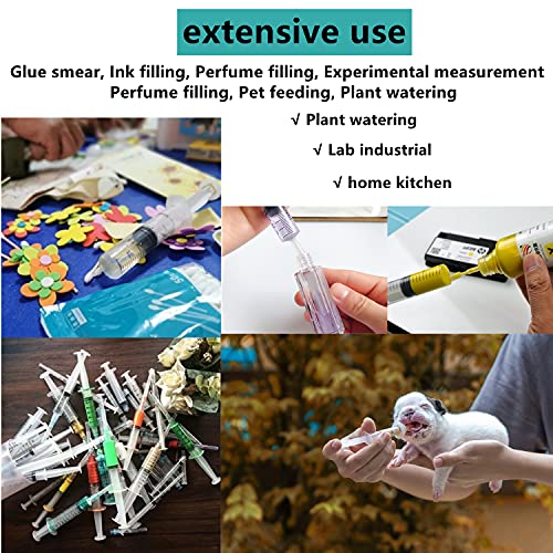 CIETER adhesive dispenser accessories with glue bottles, dispensing tips, caps, and syringes in multiple sizes