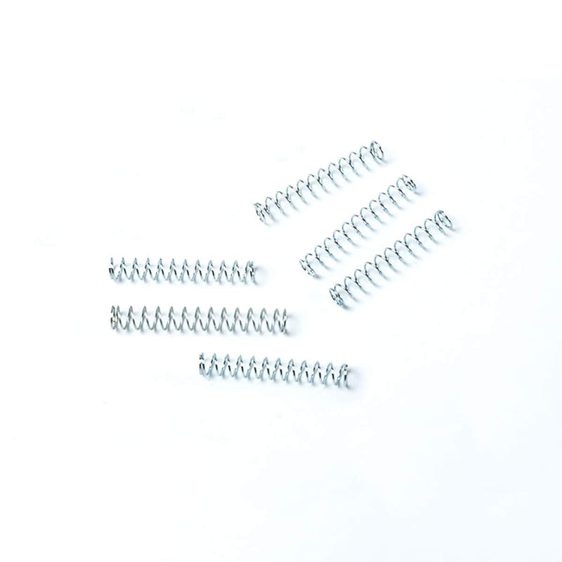 [Australia - AusPower] - Customized Galvanized Spring Steel Metal Small Coil Pressure Spring Compression Spring for Ball Pen, Wire Diameter 0.4mm * Out Diameter 4mm * Length 30mm, 100Pcs 