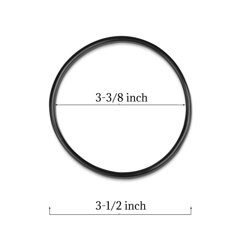 [Australia - AusPower] - 3.5" O.D Water Filter O-Ring Replaces Reverse Osmosis Water Filter Housings Set of 3 