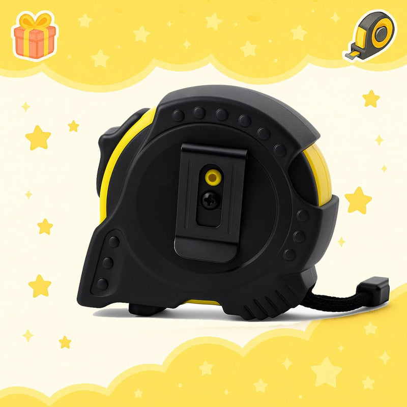 [Australia - AusPower] - Practical Gifts for Dad from Son Daughter Kid, Tool Gifts for Daddy Fathers Day Birthday Stepfather Papa Tape Measure Black 