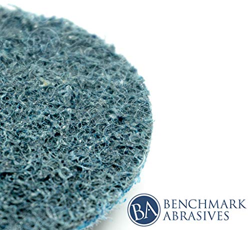 Benchmark Abrasives 2-inch fine nylon surface conditioning quick change disc with male R-type backing