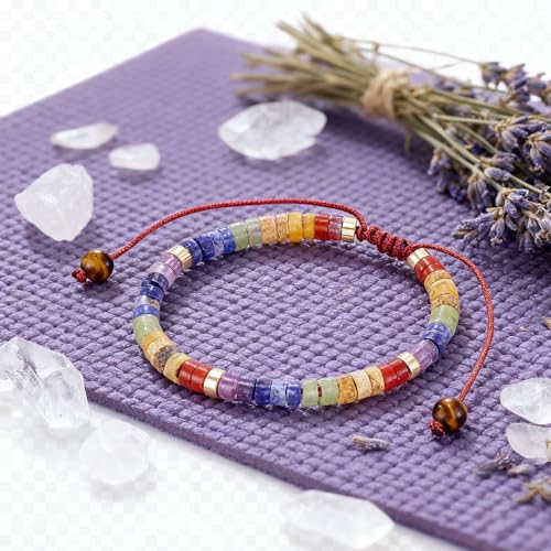 HUTIMY Chakra Bracelets for Women Jewelry Ornament