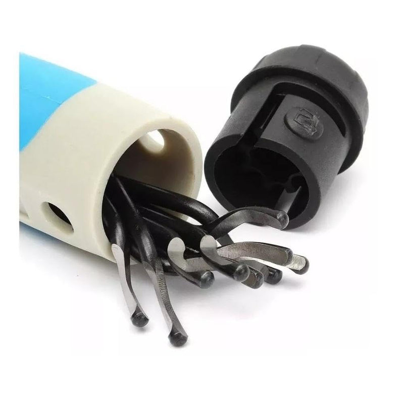 Noga NG8150 Heavy Duty Deburring Tool with 10 S10 Blades (Original Version)