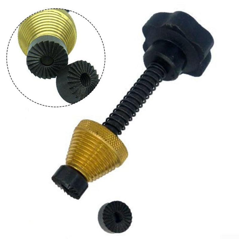 Tools Tap Reseater Tool, Tap Reseater Reseater Reseater Re-Set Tool with Thread Guide, Steel Cutter for Leaking Taps 1/2 Inch 3/4 Inch DIY Tool