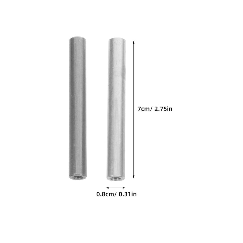 [Australia - AusPower] - 20Pcs Electrolyzer Replacement Rods Iron Aluminum Electrodes for Compatible with Electrolysis Devices 