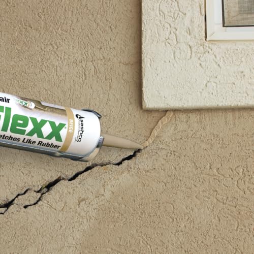 Sashco Mor-Flexx gray textured caulk, 10.5 oz tube for tile grout applications