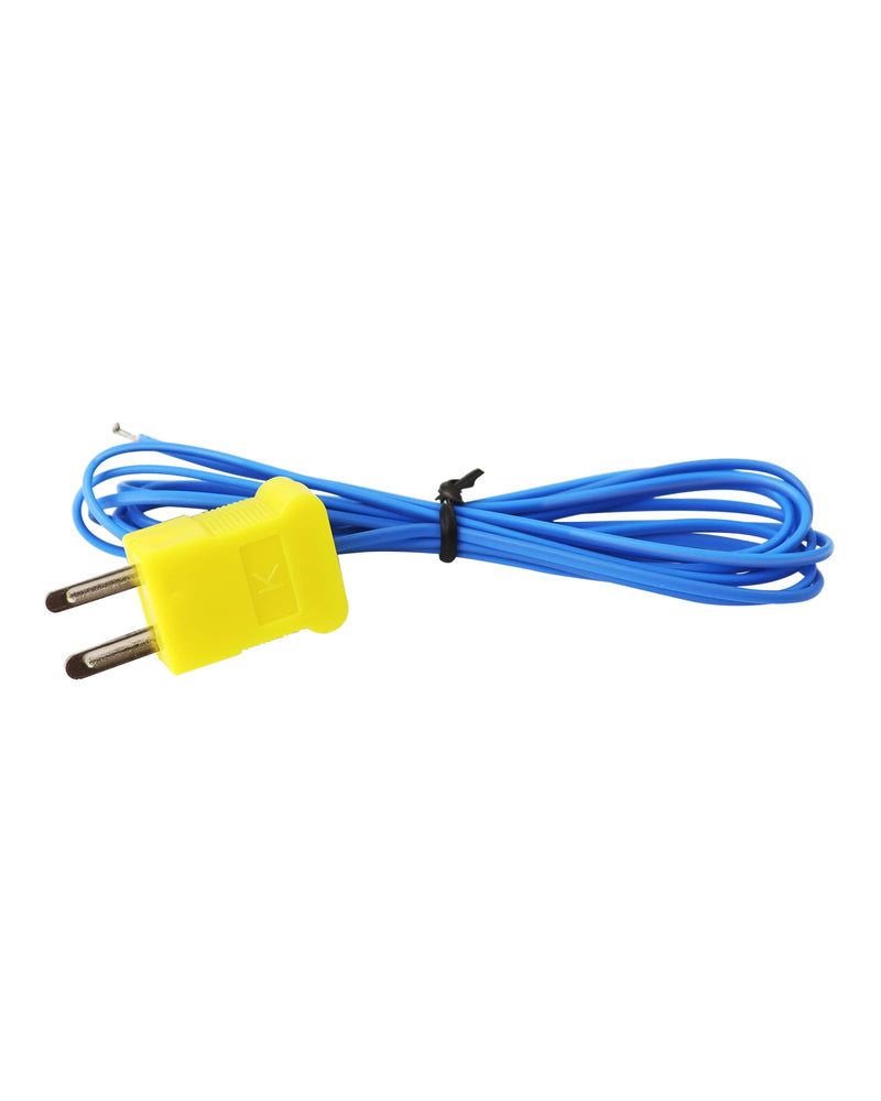 [Australia - AusPower] - K-Type Thermocouple Probe Replace for 80PK-1, Compatible with Fluke 80pk-1 Bead Probe K-Type Temperature Measuring, 1.5-Meter Long 