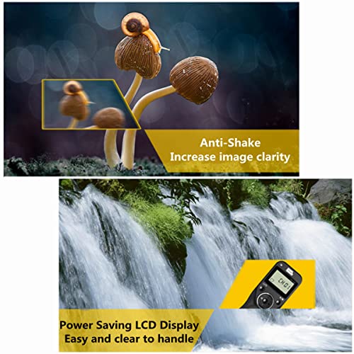 Pixel Timer Wireless Camera Remote Control TW-283 DC0 Compatible with Nikon 283-DC0 for Nikon
