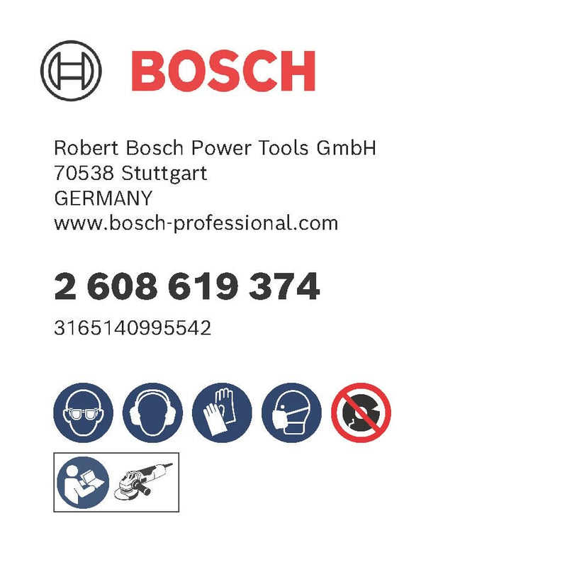 Bosch X-LOCK 5-Piece Cutting Discs Sanding Discs Set (Stainless Steel, Metal, Diameter 125 mm, Accessories Angle Grinder) Ø 125 mm Mixed accessory set
