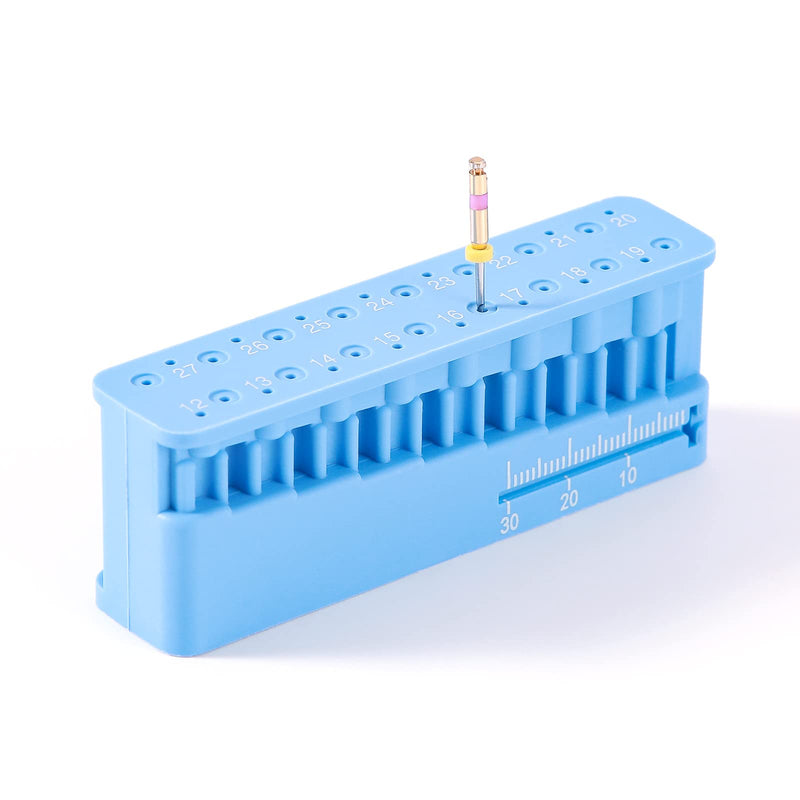 [Australia - AusPower] - JMU Dental Endodontic Measuring Tools Holder Autoclaveable Endo Files Block Measuring Instrument Ruler 