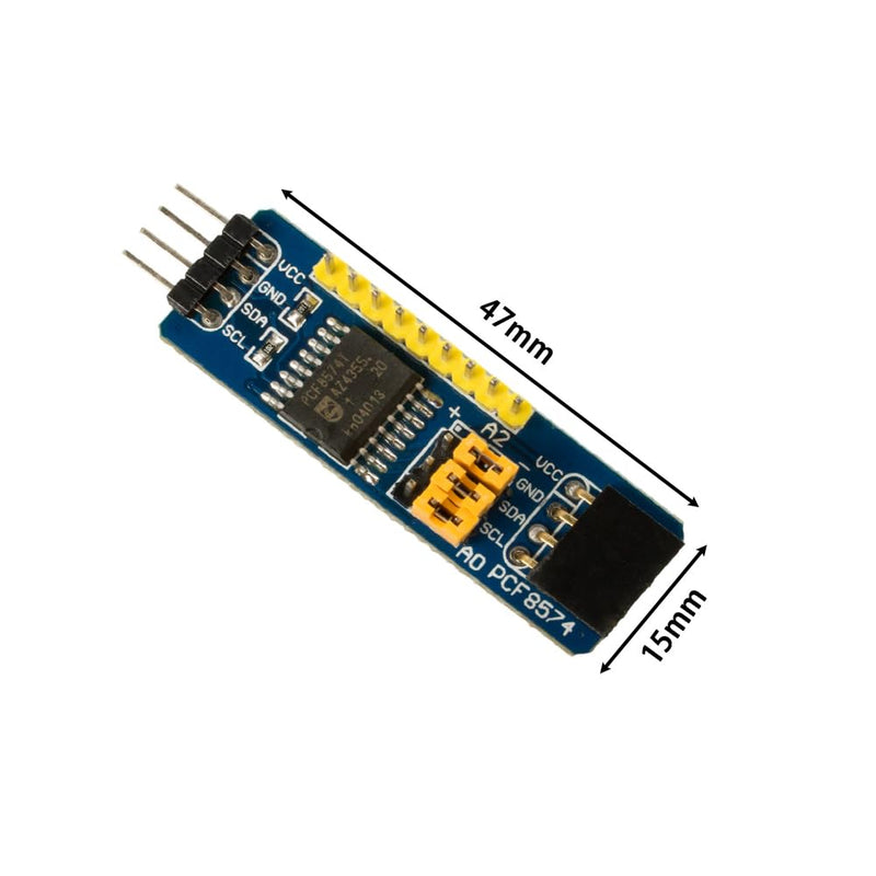 [Australia - AusPower] - 8pcs PCF8574 IO Expander Board I/O Expander I2C Bus Evaluation Development Module PCF8574 Module is Suitable for Arduino 