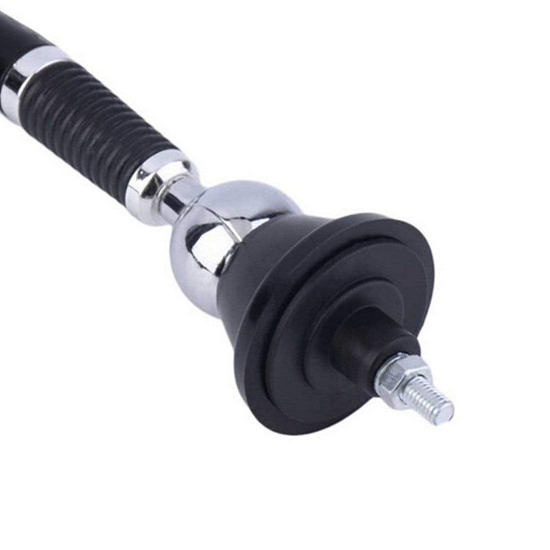 Dual Electronics MANT16B Durable Mast Long Range Marine Antenna Black, 16-Inch