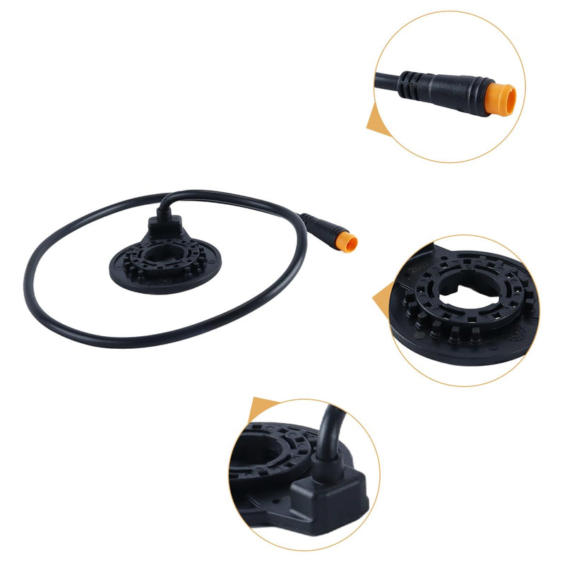 Ausi PAS Sensor Assistant Pedal for Hub Motor 12 Magnets Assistant Electric Bicycle Pedal Sensor Accessories Left Side